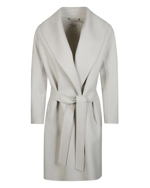 Max Mara Gray Wool Coat