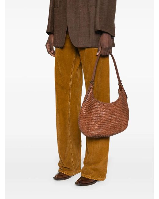 Dragon Diffusion Brown Luna Mezza Shoulder Bag