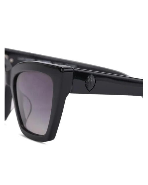 Kurt Geiger Gray Cat-Eye Sunglasses