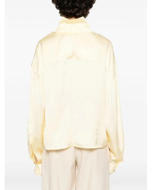 Top Con Cuello Alto IRO de color White
