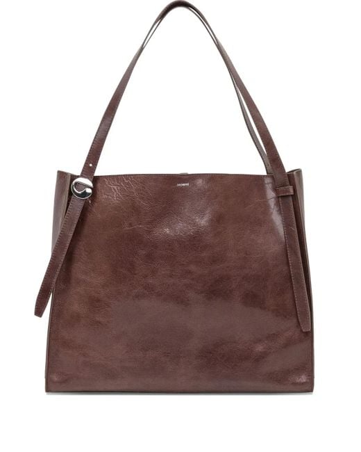 Coperni Brown Belt Tote Bag