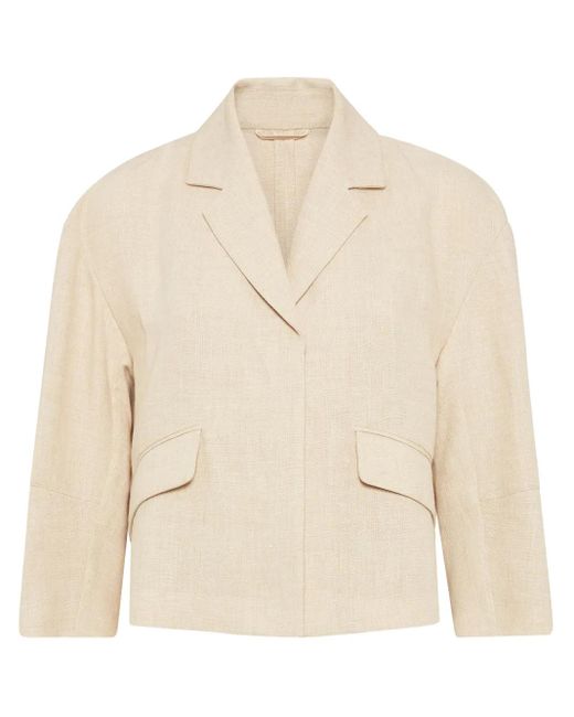 Brunello Cucinelli リネンジャケット Natural
