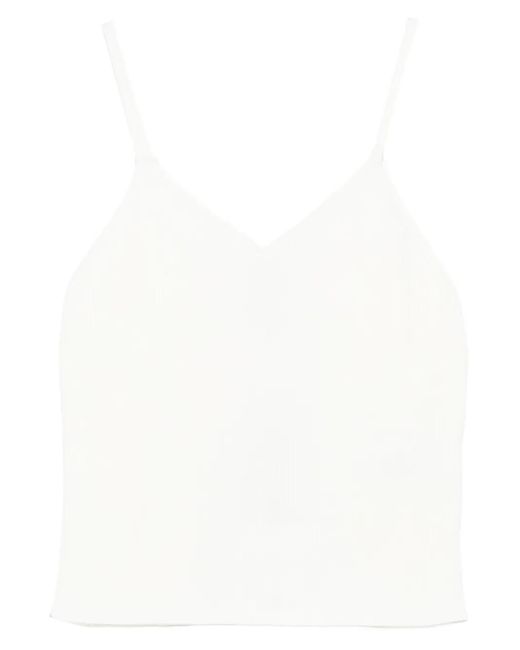 Top sin mangas CFCL de color White