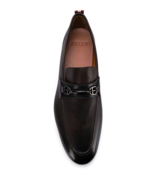 bally classic loafers