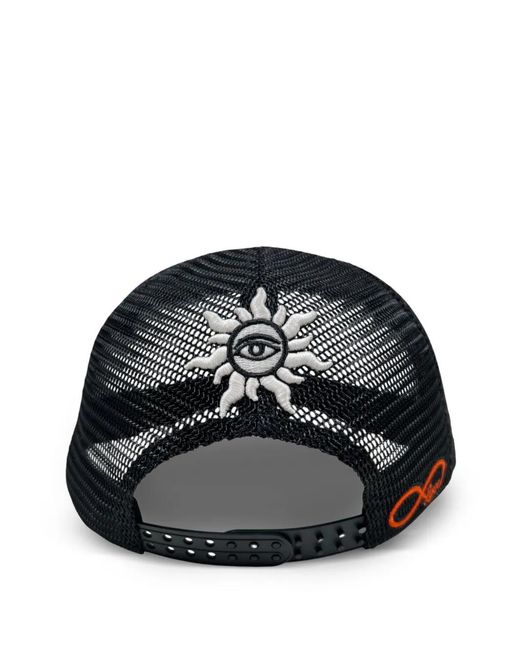 Godspeed Black Gradient-Logo Embroidered Trucker Cap for men