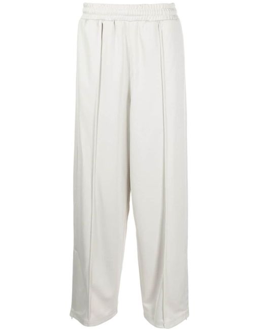 Pantalon droit à taille élastiquée FIVE CM pour homme en coloris White