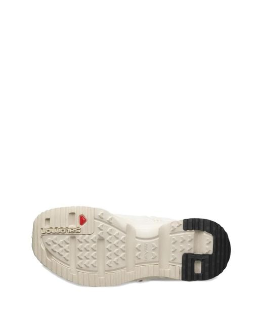Salomon White Rx Slide 3.0 Buckle-Fastening Mesh Trainers