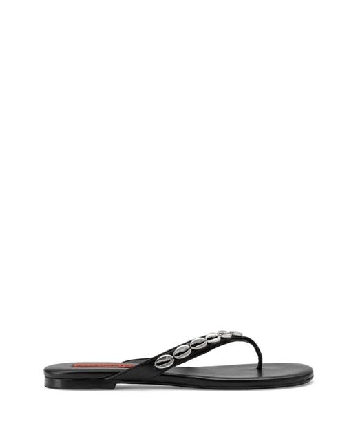Simon Miller White Riviera Shell Flip-Flops
