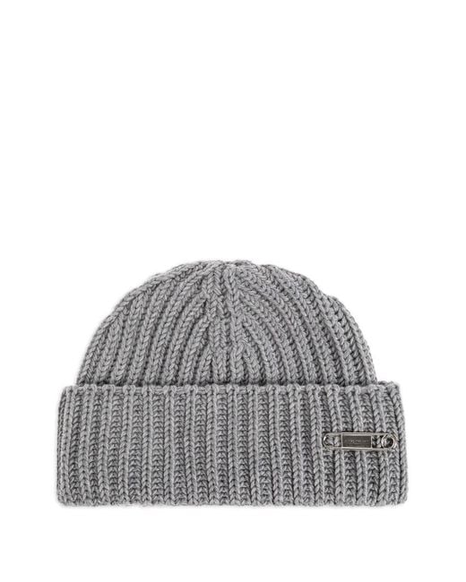 Gorro Con Imperdible Givenchy de hombre de color Gray