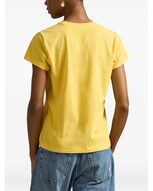 Polo Ralph Lauren Yellow Logo T-Shirt