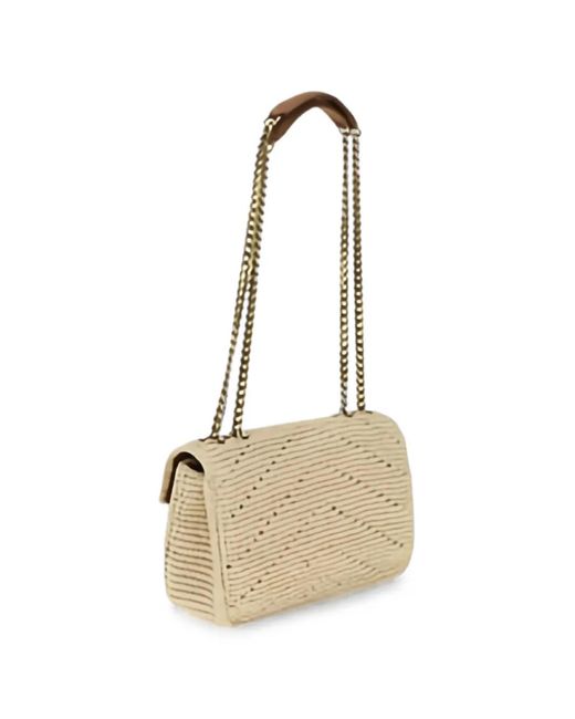 Saint Laurent White Loulou Small Bag