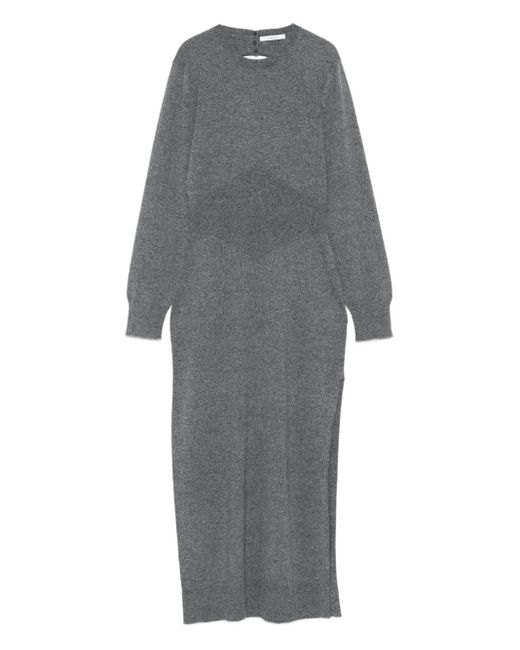 Givenchy サイドスリット ドレス Gray