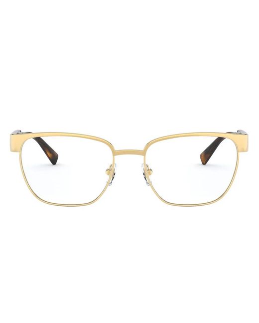 Versace Metallic Geometric-Frame Glasses for men