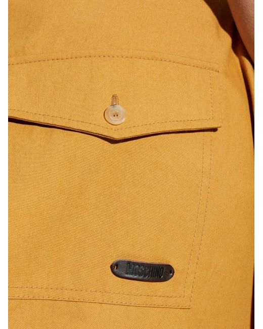 Moschino フレアスカート Yellow