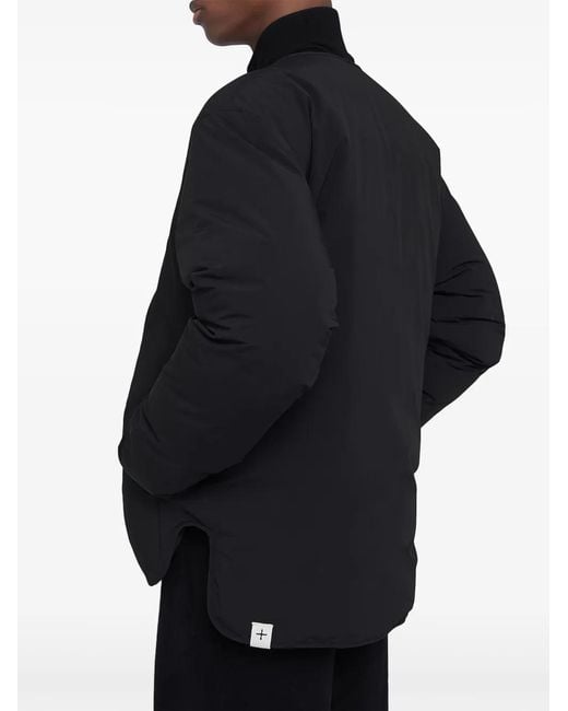 Jil Sander Black Zip-Up Jacket for men