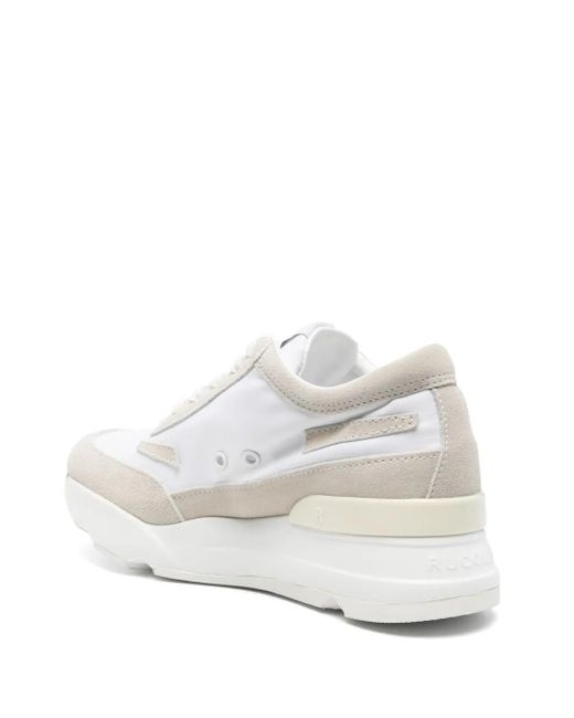 Rucoline White Revolve Leather Sneakers