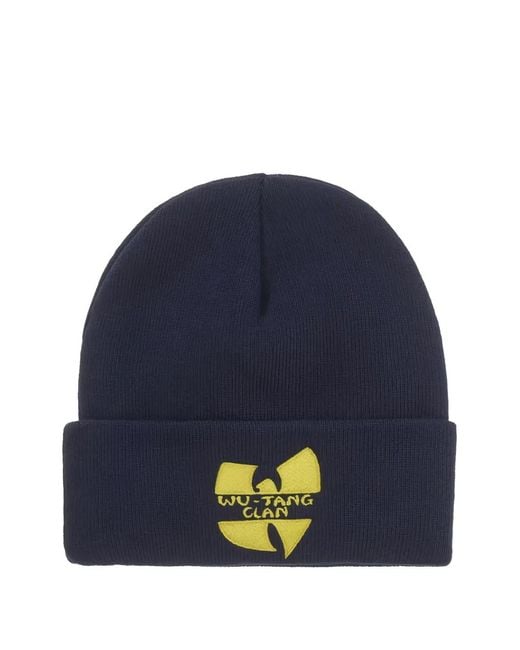 Supreme Blue X Wu-Tang Clan Embroidered Beanie for men