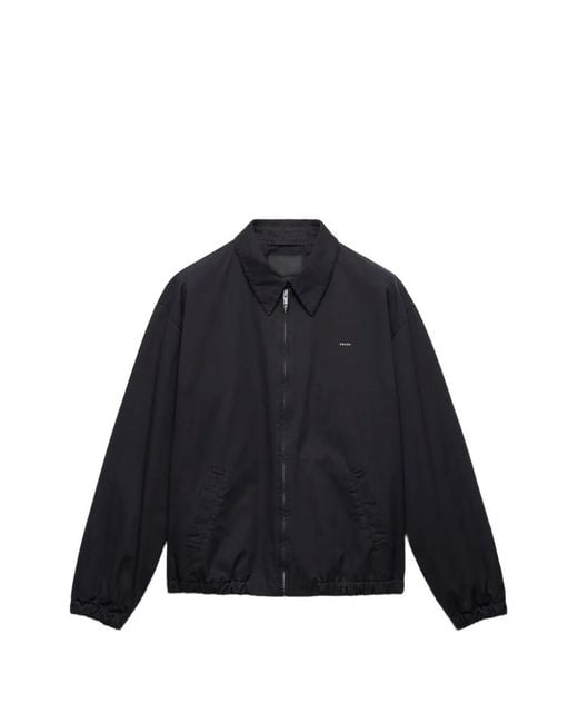 Chaqueta De Algodón Prada de hombre de color Blue