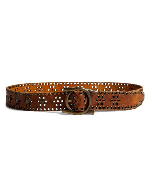 Cintura con decorazione di DSquared² in Brown da Uomo