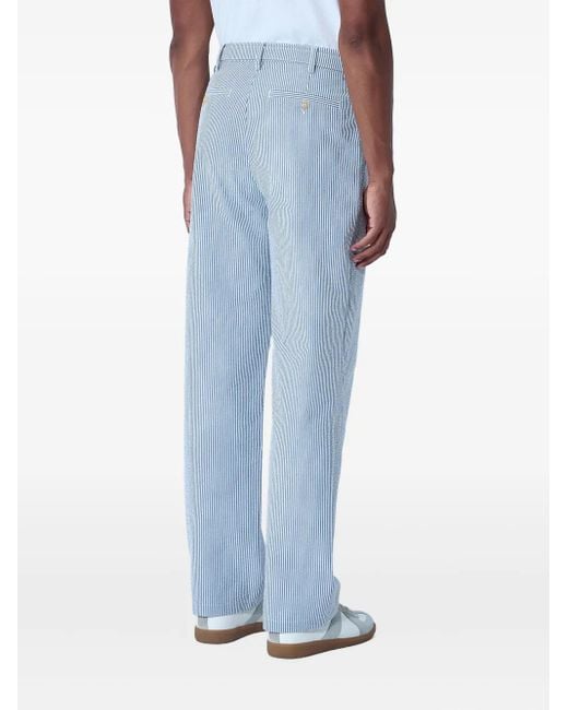 Noah NYC Gestreepte Broek in het Blue voor heren