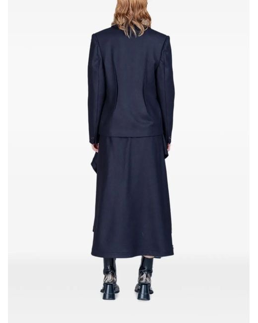 Henrik Vibskov Black Press Tailored Wool Blazer