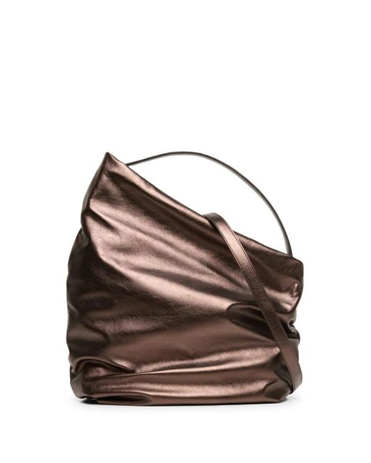 Marsèll Brown Leather Shoulder Bag