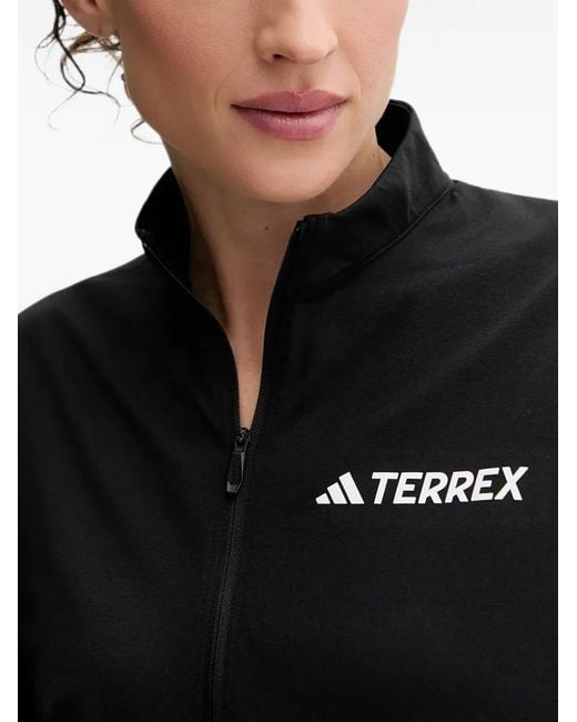 Adidas Black Climacool Multi Terrex Half-Zip Sweatshirt