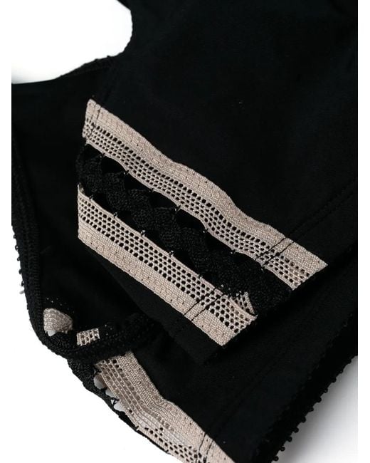 Eres Black Freestyle Bra Top