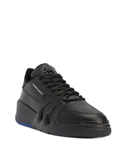Giuseppe Zanotti Black Talon Leather Sneakers for men