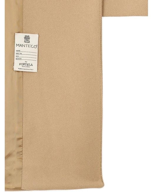 Fortela Natural Ernesto Double-Breasted Coat for men