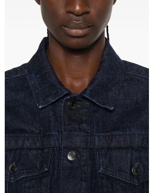 Calvin Klein Lynette Denim Jack in het Blue