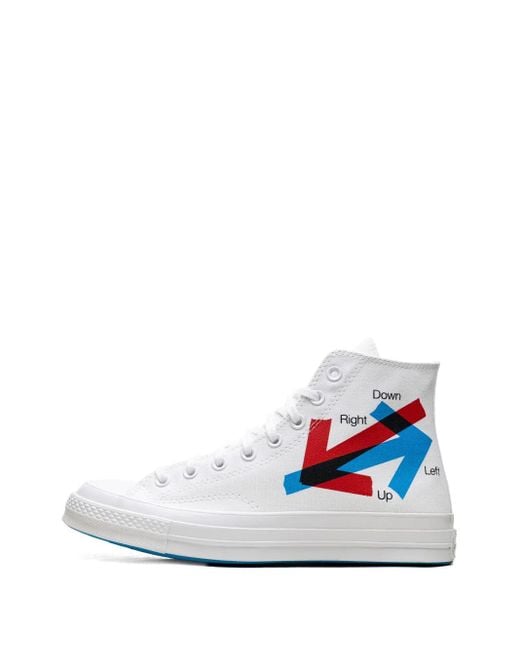 Converse White X Patta Chuck 70 Sneakers