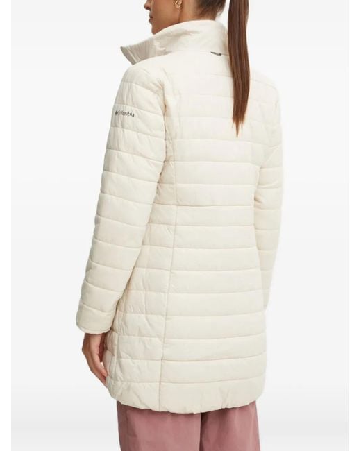 Columbia Natural Hooded Double-Layered Puffer Jacket