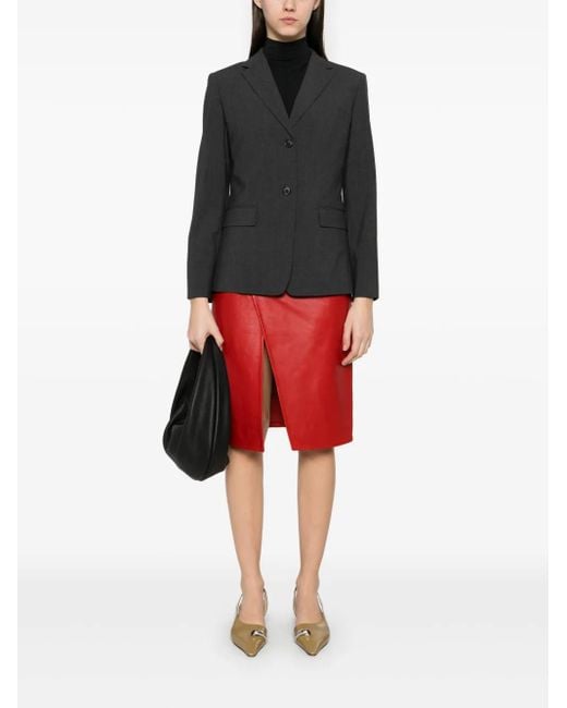 Theory Black Single-Breasted Blazer