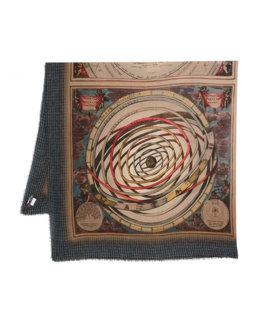Sciarpa Planet di Faliero Sarti in Brown