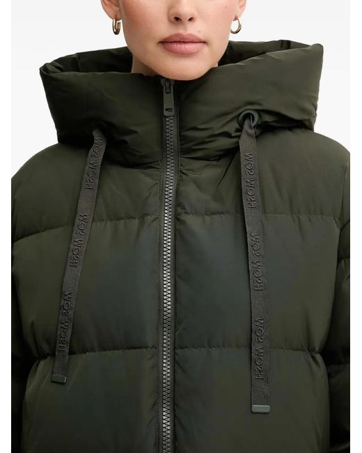 Mos Mosh Green Hooded Padded Coat