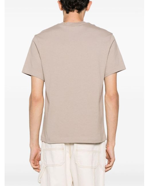 Axel Arigato Gray Logo-print Cotton T-shirt for men