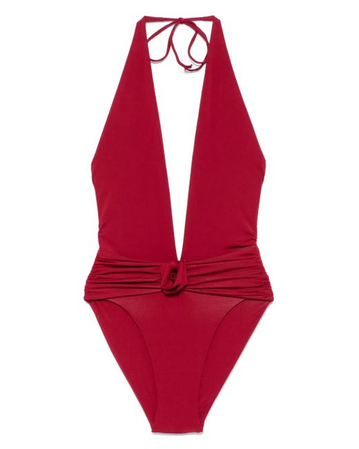 Maygel Coronel Ciprés ワンピース水着 Red