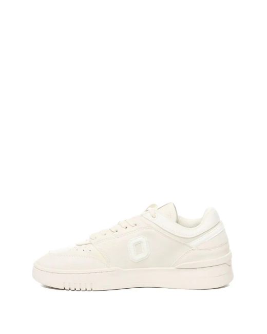 Orto White Eclipse Leather Low-Top Sneakers for men