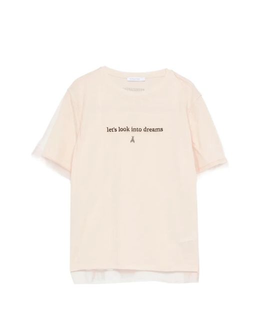 Patrizia Pepe White Short-Sleeve T-Shirt