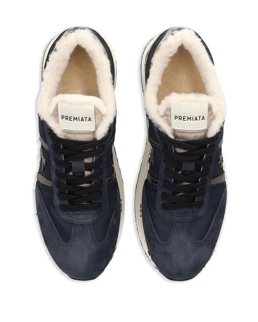 Premiata Blue Connyd Sneakers