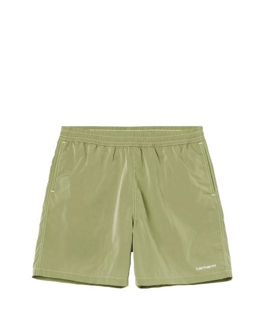 Carhartt Green Canby Elasticised Shorts for men