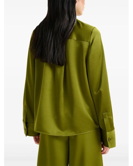 Camicia Con Colletto Alla Francese di Essentiel Antwerp in Green