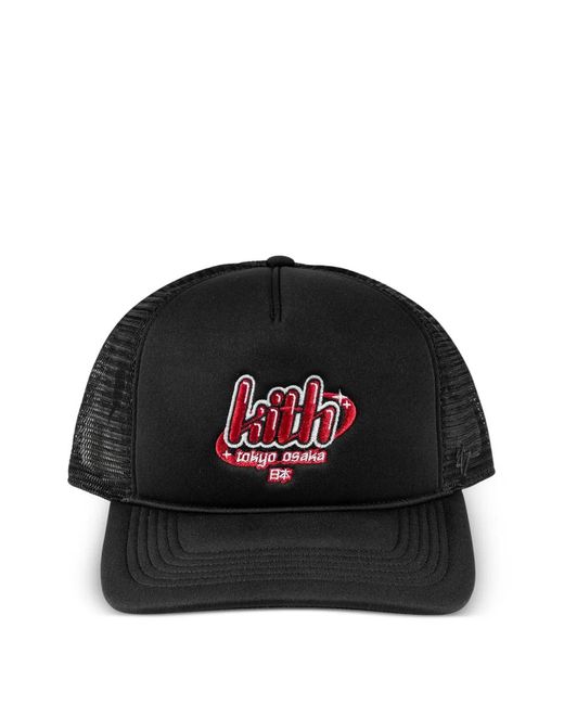 Kith Black Japan Bubble Stars Baseball Hat
