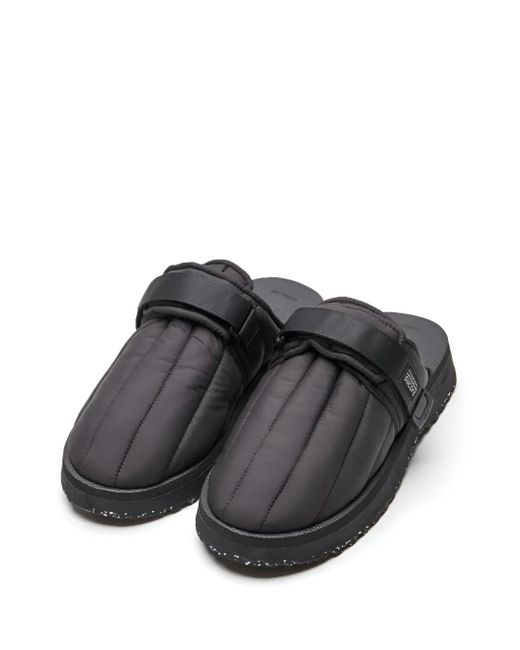 Suicoke Black Zavo-Shellab Slippers