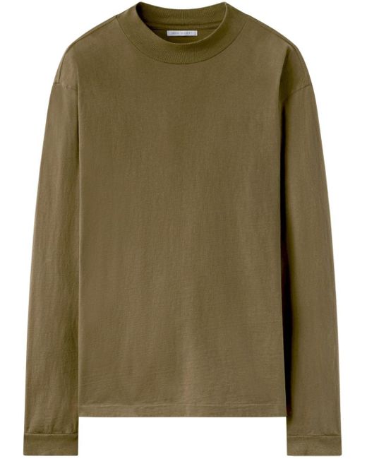 John Elliott Green Crew-neck Cotton Sweatshirt for men