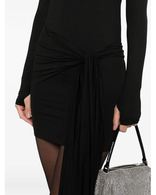 Axel 113 Black Tina Long-Sleeve Mini Dress