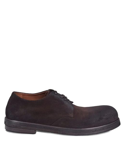 Marsèll Brown Zucca Zeppa Derby Shoes for men