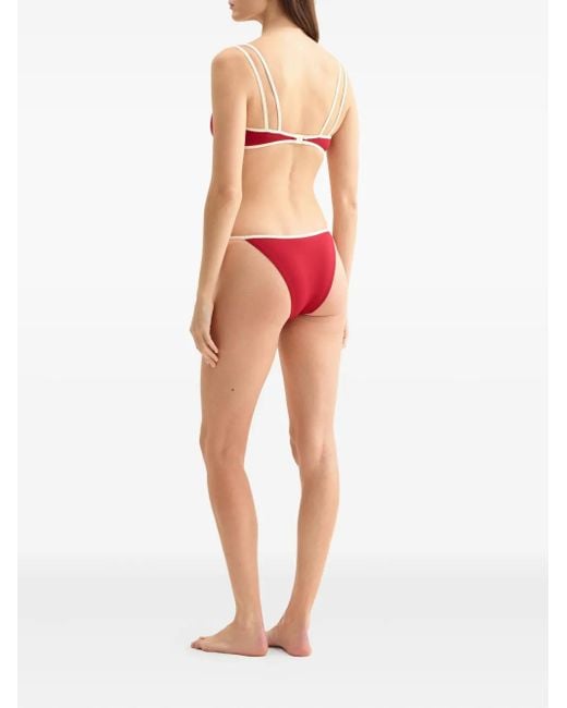 Eres Red Iman Bikini Top