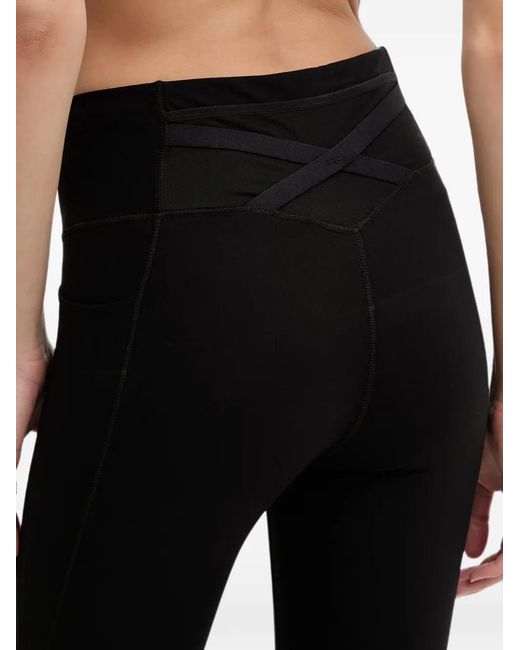 Asics Black Nagino Run Adjustable Tight Leggings